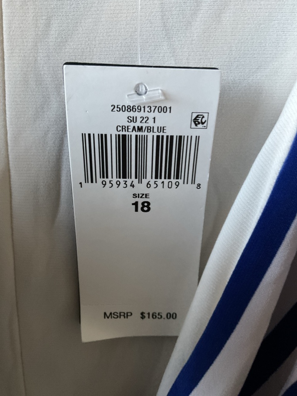 Ralph Lauren ABRIELL 3/4 SLEEVE DAY DRESS - Jersey dress NWT - Picture 4 of 12